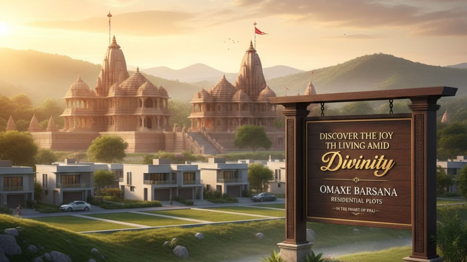 Discover the Joy of Living Amid Divinity: Omaxe Barsana Residential Plots in the Heart of Braj