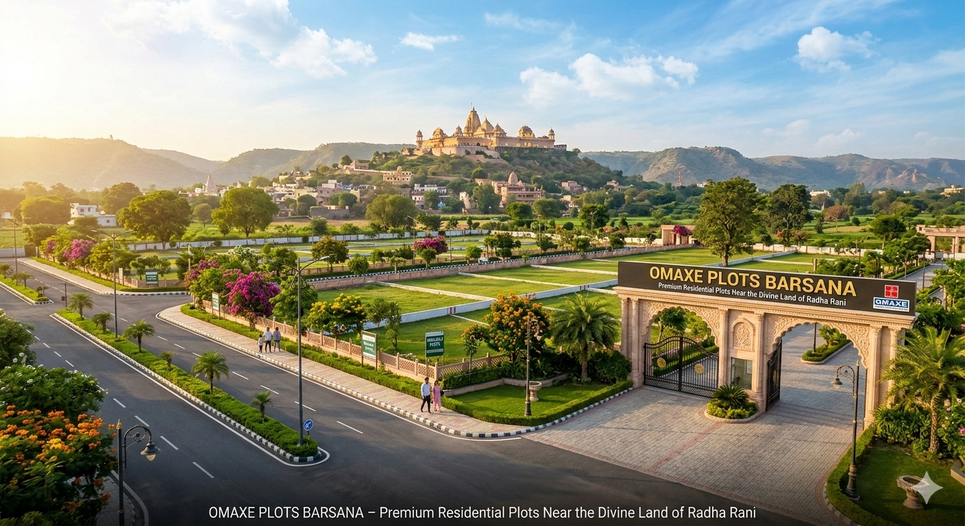 Omaxe Barsana – Premium Residential Plots Near the Divine Land of Radha Rani
